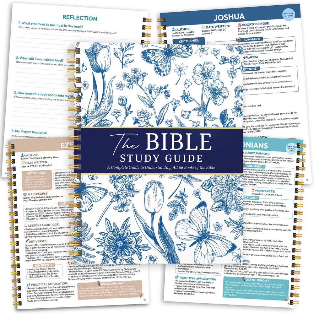 The Bible Study Guide Floral Edition by Thomas Brierley